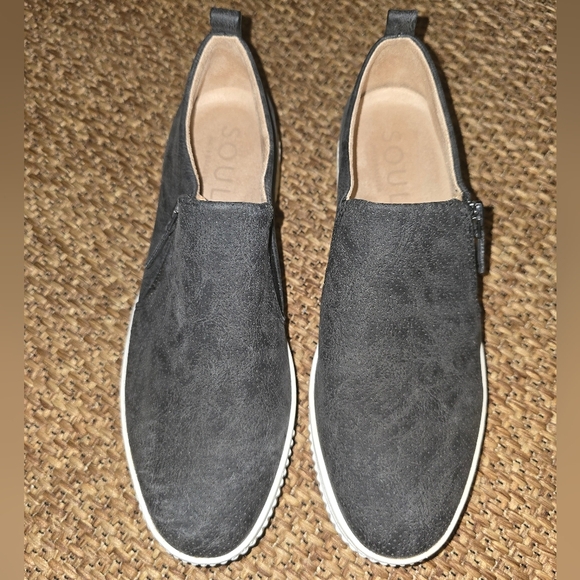 SOUL Naturalizer Black Loafers Slip-Ons